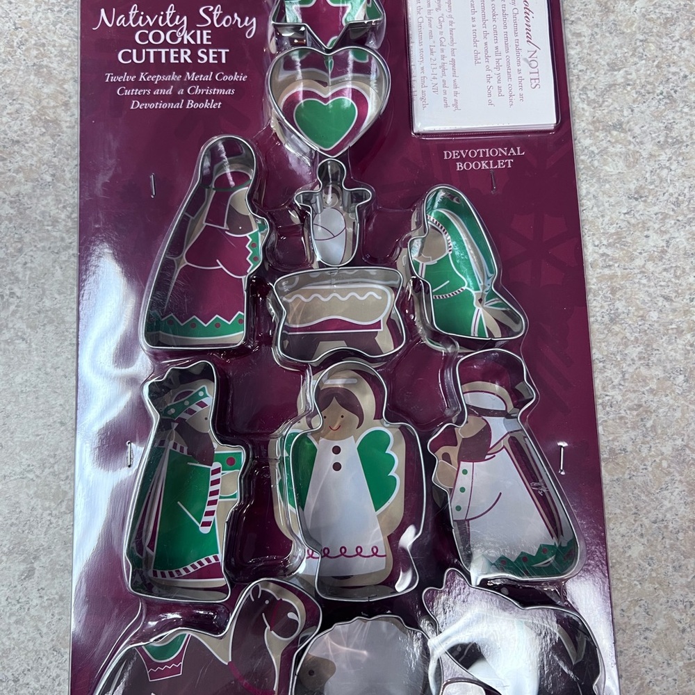 Hobby Lobby Nativity Cookie Cutter Set - Stainless Steel